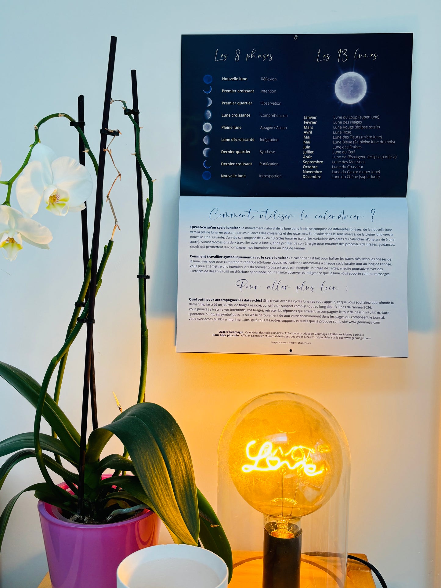 Calendrier des Cycles Lunaires