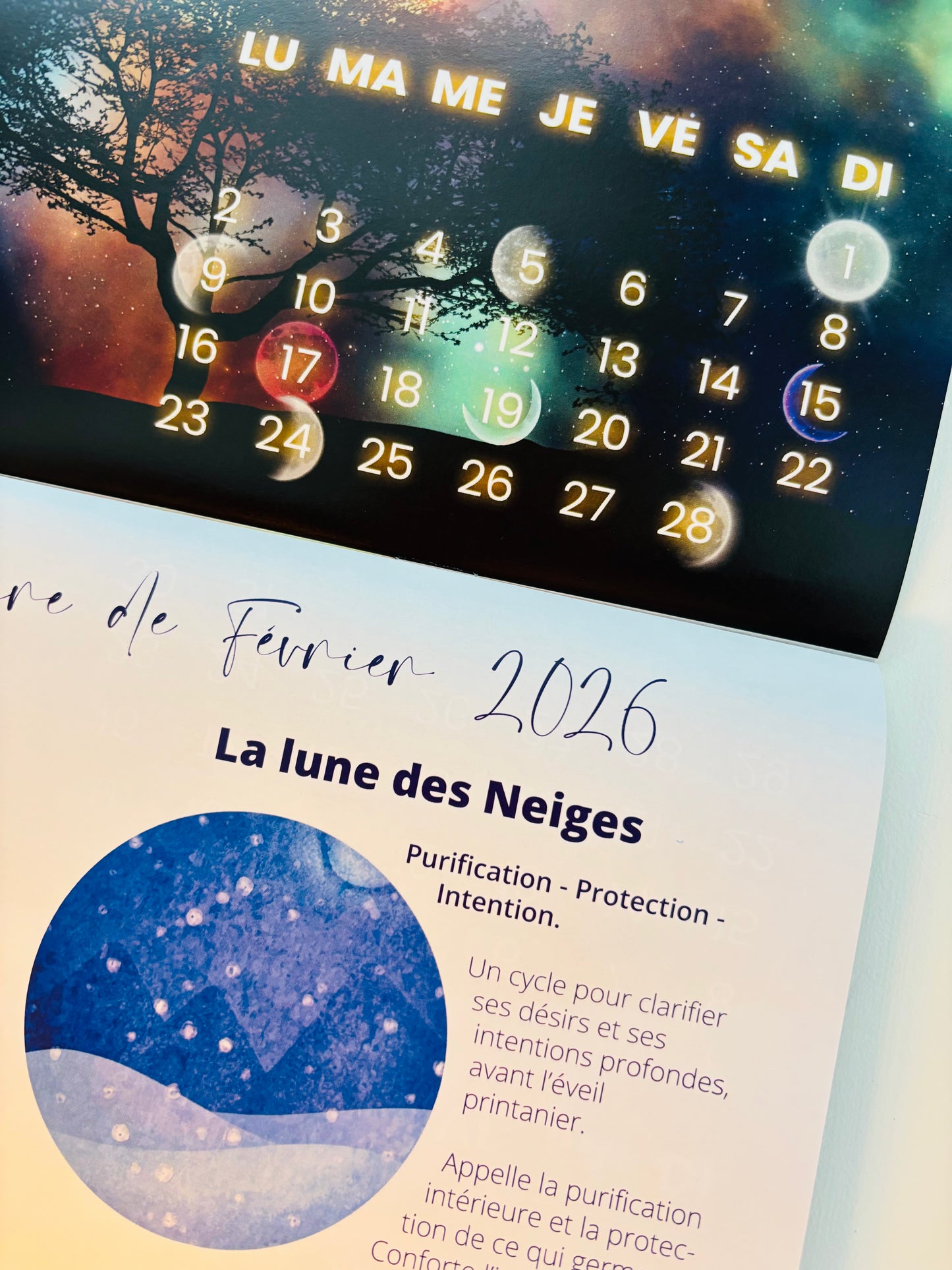 Calendrier des Cycles Lunaires