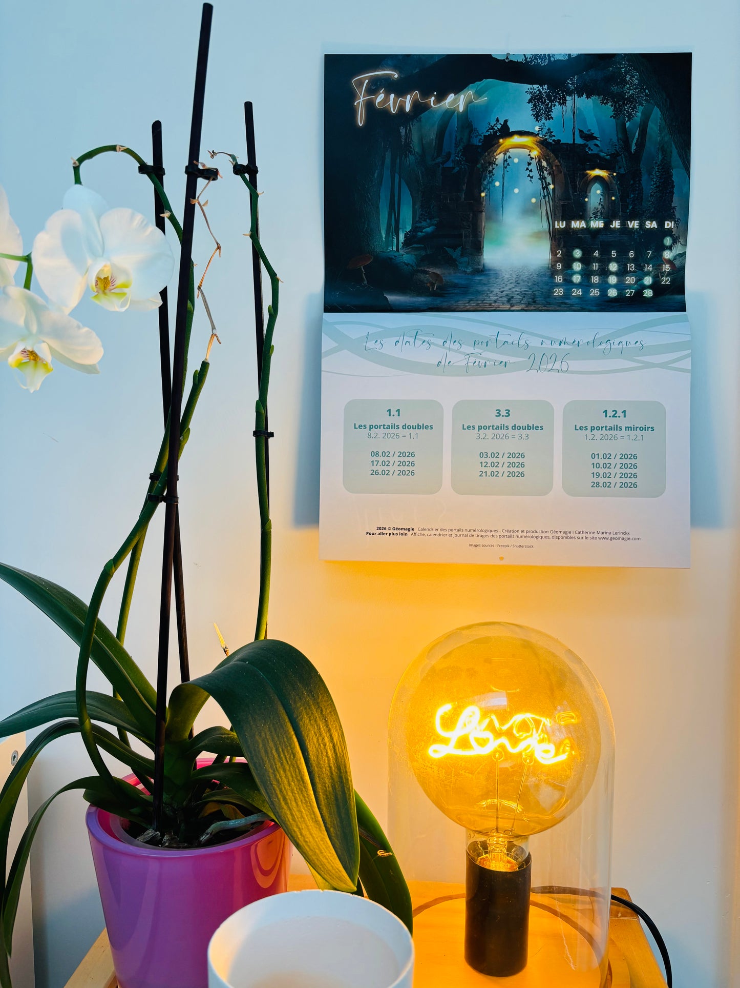 Calendrier des Portails Numérologiques