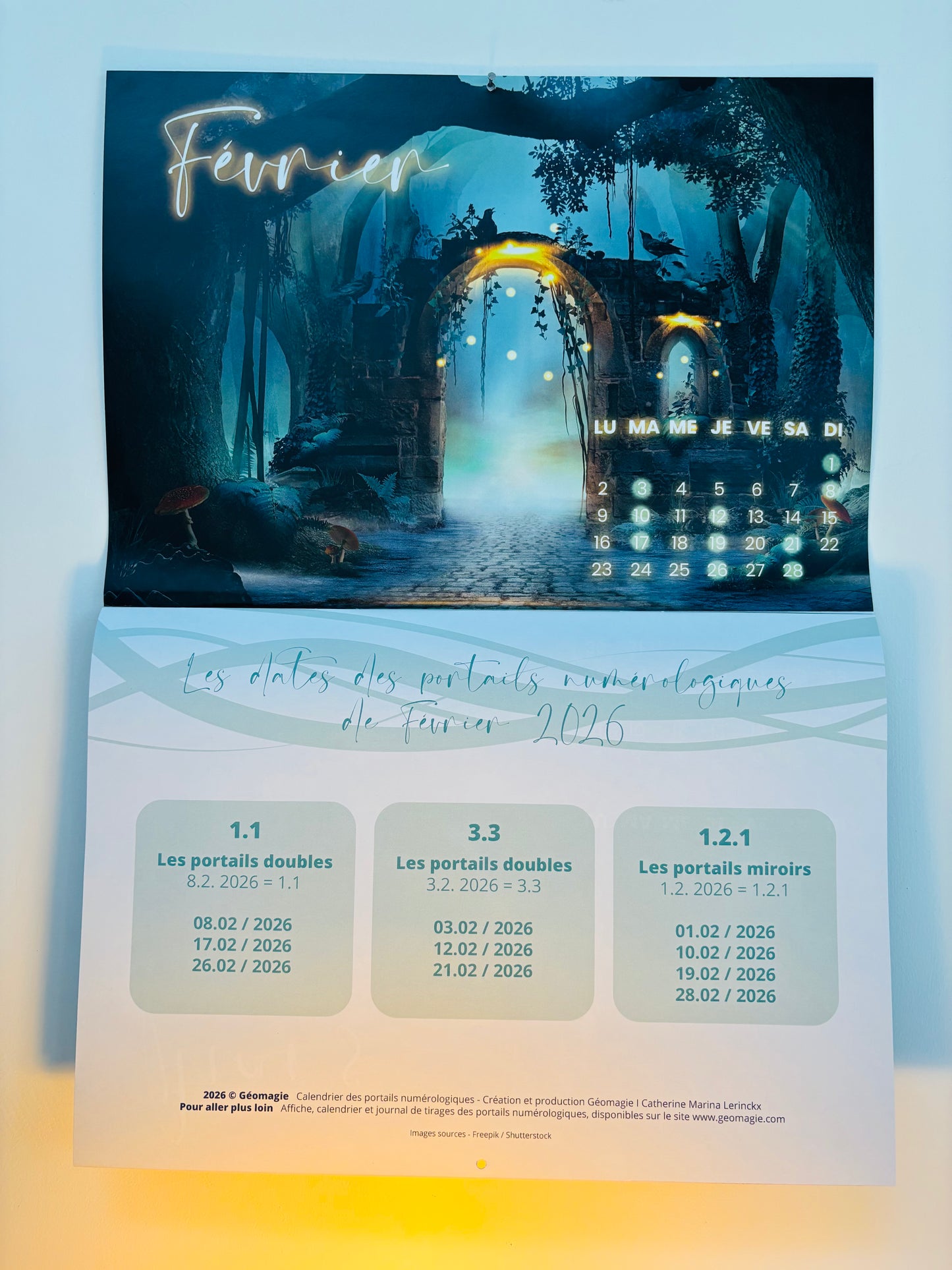 Calendrier des Portails Numérologiques