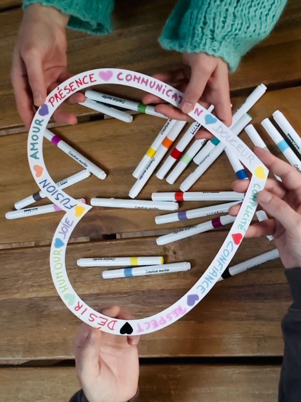 Puzzle géomagique ♥︎ Le Coeur des Amoureux