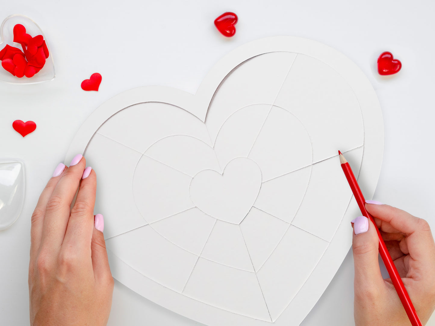 Puzzle géomagique ♥︎ Le Coeur des Amoureux