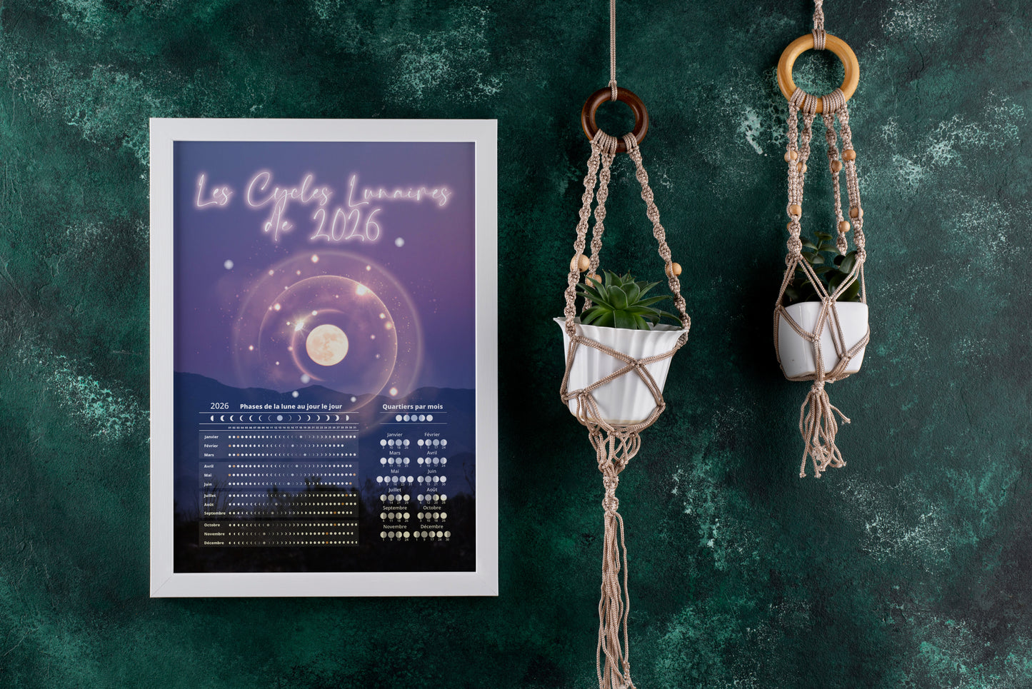 CADEAU ♥︎ Affiche des Cycles Lunaires