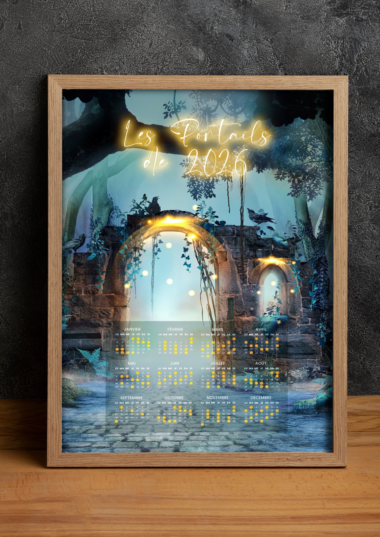 CADEAU ♥︎ Affiche des Portails Numérologiques