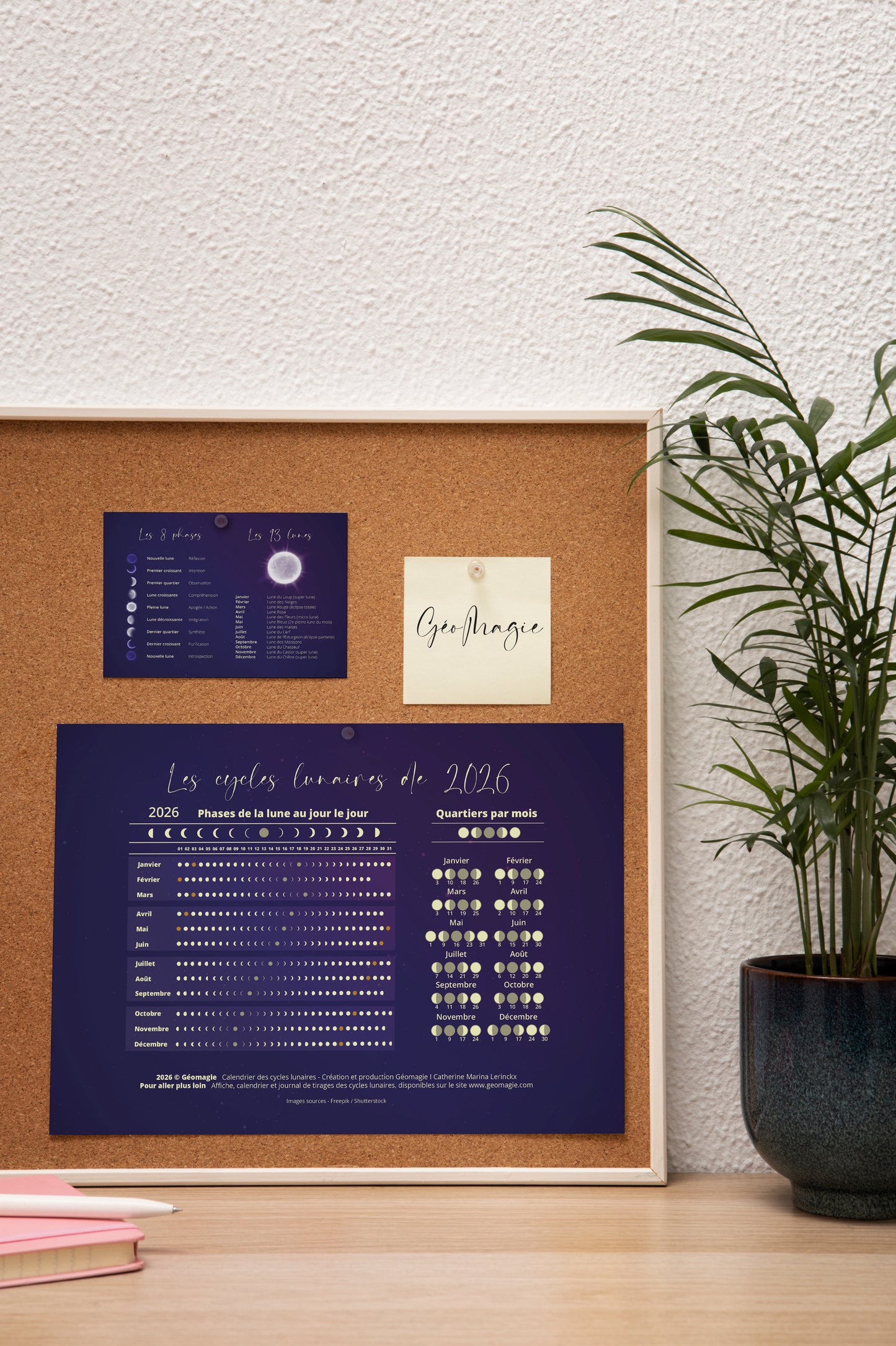 Calendrier des Cycles Lunaires