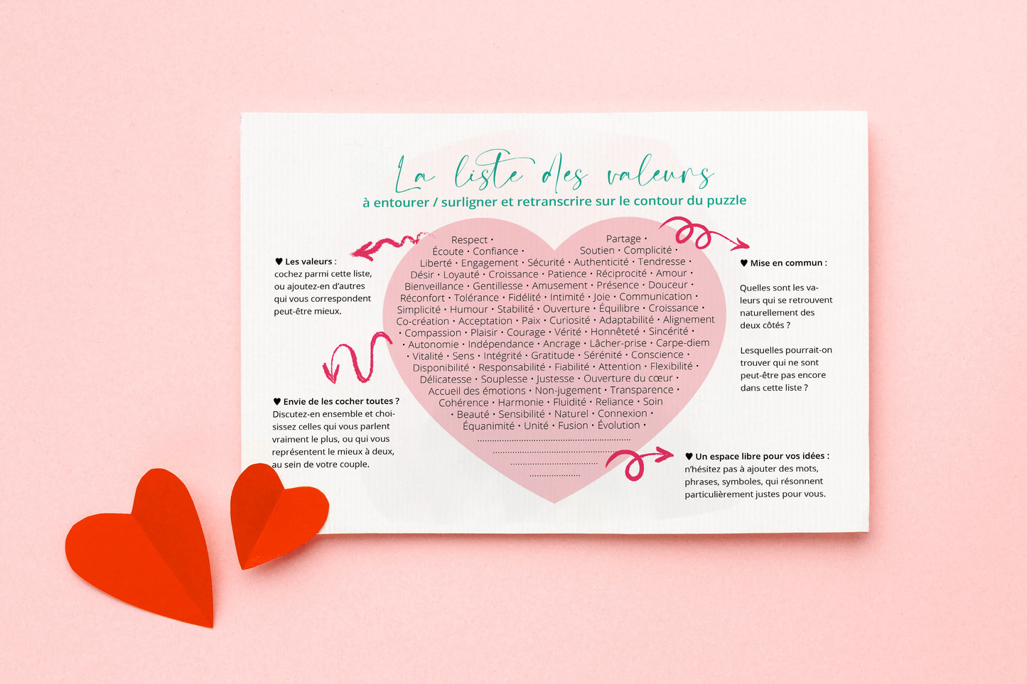 Puzzle géomagique ♥︎ Le Coeur des Amoureux