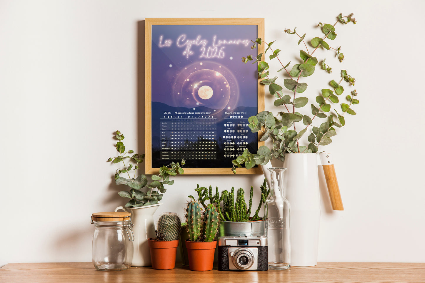 CADEAU ♥︎ Affiche des Cycles Lunaires