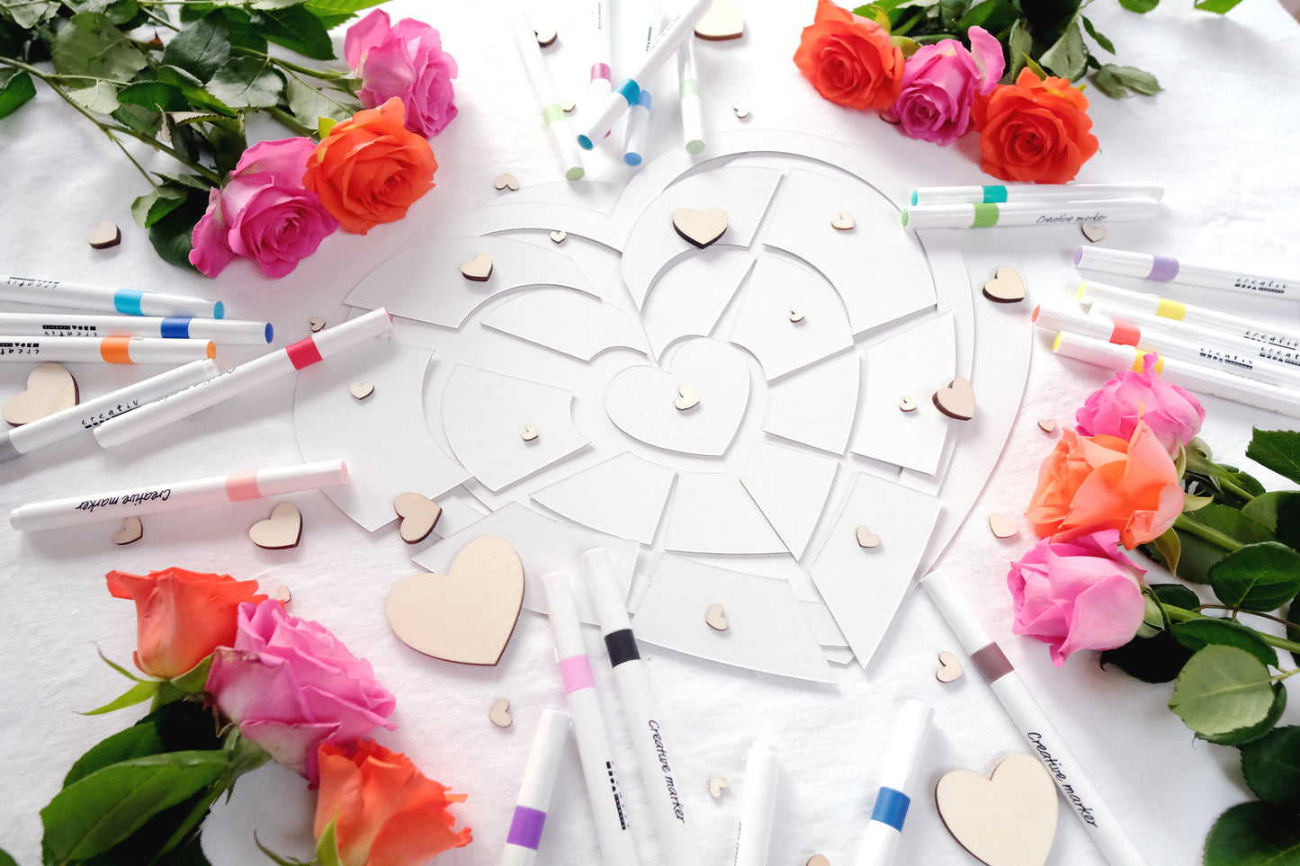 Puzzle géomagique ♥︎ Le Coeur des Amoureux