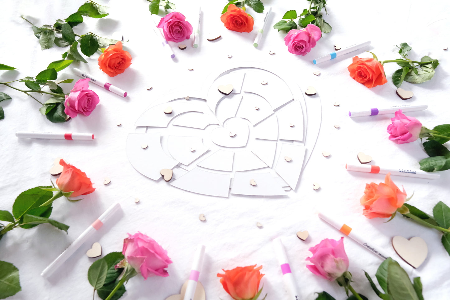 Puzzle géomagique ♥︎ Le Coeur des Amoureux