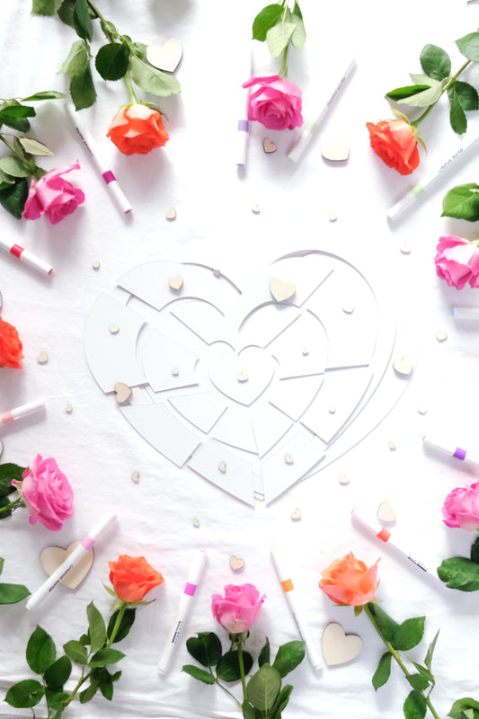 Puzzle géomagique ♥︎ Le Coeur des Amoureux