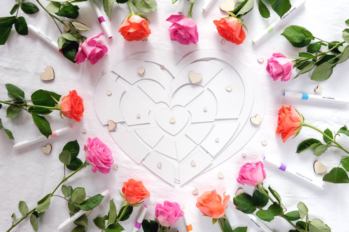 Puzzle géomagique ♥︎ Le Coeur des Amoureux